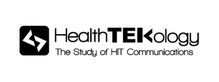 HEALTHTEKOLOGY THE STUDY OF HIT COMMUNICATIONS logo