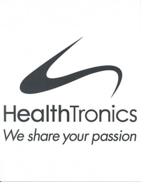 HEALTHTRONICS WE SHARE YOUR PASSION logo