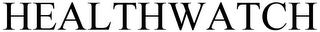HEALTHWATCH logo