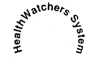 HEALTHWATCHERS SYSTEM logo