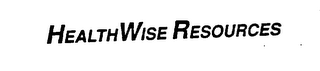 HEALTHWISE RESOURCES logo
