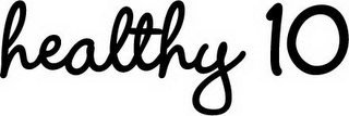 HEALTHY 10 logo