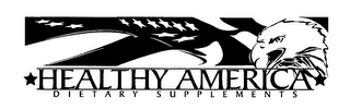 HEALTHY AMERICA DIETARY SUPPLEMENTS logo