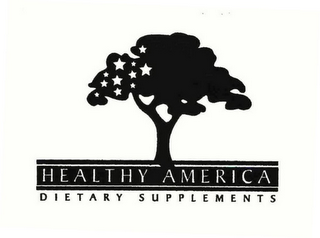 HEALTHY AMERICA DIETARY SUPPLEMENTS logo