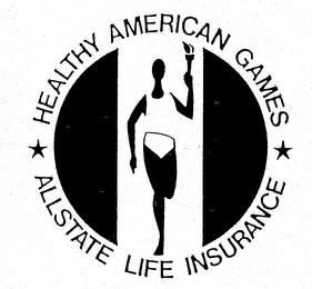 HEALTHY AMERICAN GAMES ALLSTATE LIFE INSURANCE logo