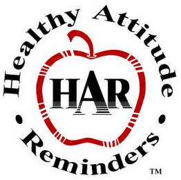 HEALTHY ATTITUDE REMINDERS HAR logo