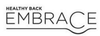 HEALTHY BACK EMBRACE logo