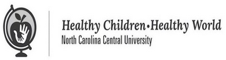 HEALTHY CHILDREN·HEALTHY WORLD NORTH CAROLINA CENTRAL UNIVERSITY logo