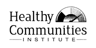 HEALTHY COMMUNITIES INSTITUTE logo
