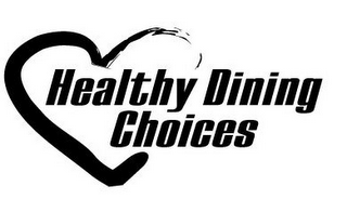 HEALTHY DINING CHOICES logo