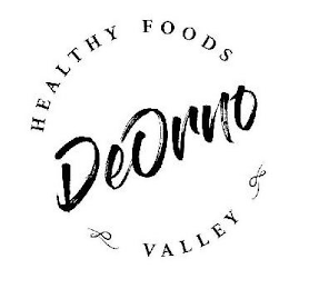 HEALTHY FOODS DEORNO VALLEY logo