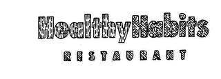 HEALTHY HABITS RESTAURANT logo