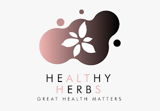 HEALTHY HERBS GREAT HEALTH MATTERS logo