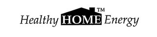 HEALTHY HOME ENERGY logo