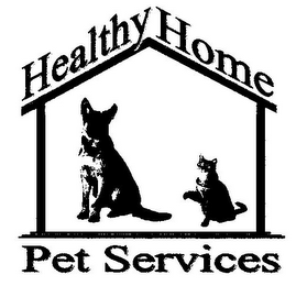 HEALTHY HOME PET SERVICES logo