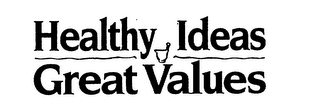 HEALTHY IDEAS GREAT VALUES logo