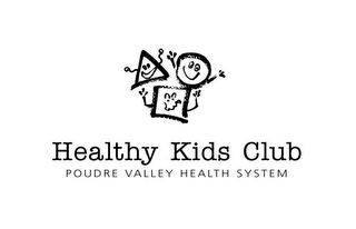 HEALTHY KIDS CLUB POUDRE VALLEY HEALTH SYSTEM logo