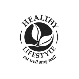 HEALTHY LIFESTYLE EAT WELL STAY WELL logo