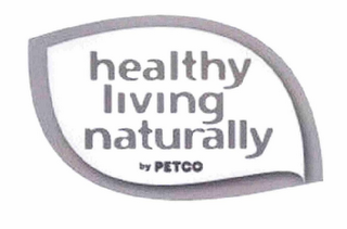 HEALTHY LIVING NATURALLY BY PETCO logo