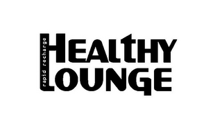 HEALTHY LOUNGE RAPID RECHARGE logo