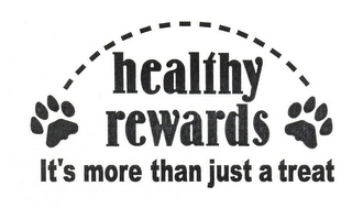 HEALTHY REWARDS IT'S MORE THAN JUST A TREAT logo