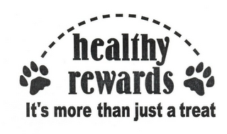 HEALTHY REWARDS IT'S MORE THAN JUST A TREAT logo
