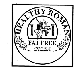HEALTHY ROMAN FAT FREE PIZZA logo