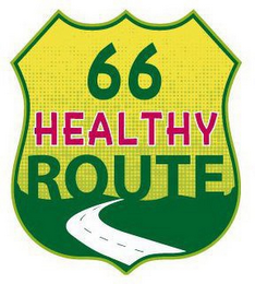 HEALTHY ROUTE 66 logo