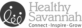 HEALTHY SAVANNAH CONNECT · INSPIRE · GROW logo