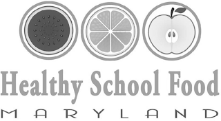 HEALTHY SCHOOL FOOD MARYLAND logo