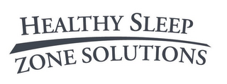 HEALTHY SLEEP ZONE SOLUTIONS logo