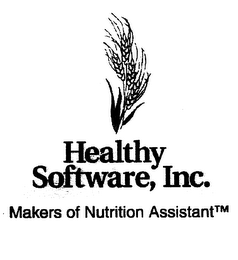 HEALTHY SOFTWARE, INC. MAKERS OF NUTRITION ASSISTANT logo