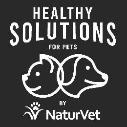 HEALTHY SOLUTIONS FOR PETS BY NATURVET logo