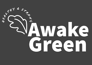HEALTHY & STRONG AWAKE GREEN logo