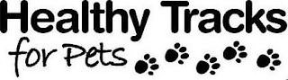 HEALTHY TRACKS FOR PETS logo