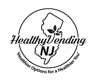 HEALTHY VENDING NJ HEALTHIER OPTIONS FOR A HEALTHIER YOU logo