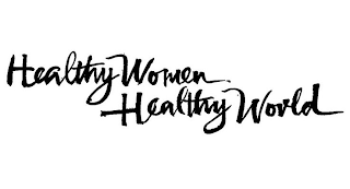 HEALTHY WOMEN, HEALTHY WORLD logo