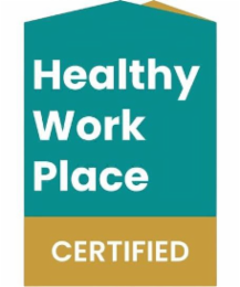 HEALTHY WORKPLACE CERTIFIED logo