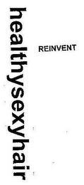 HEALTHYSEXYHAIR REINVENT logo