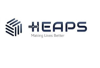 HEAPS MAKING LIVES BETTER logo