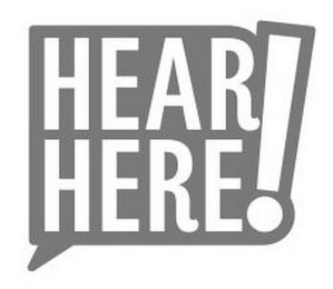 HEAR HERE! logo