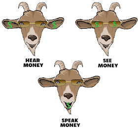 HEAR MONEY SEE MONEY SPEAK MONEY logo