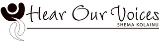 HEAR OUR VOICES SHEMA KOLAINU logo
