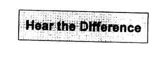 HEAR THE DIFFERENCE logo