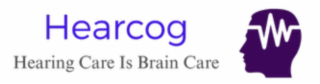 HEARCOG HEARING CARE IS BRAIN CARE logo