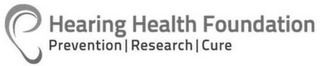 HEARING HEALTH FOUNDATION PREVENTION RESEARCH CURE logo