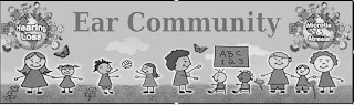 HEARING LOSS ABC 123 EAR COMMUNITY MICROTIA & ATRESIA logo