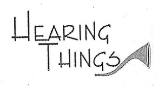 HEARING THINGS logo