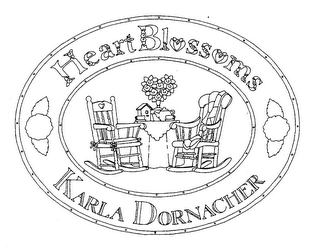 HEART BLOSSOMS KARLA DORNACHER logo
