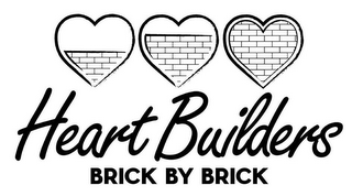 HEART BUILDERS BRICK BY BRICK logo
